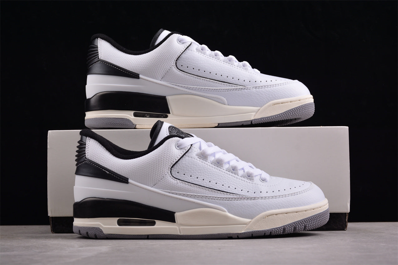 Air Jordan 2/3 White Black - Image 3