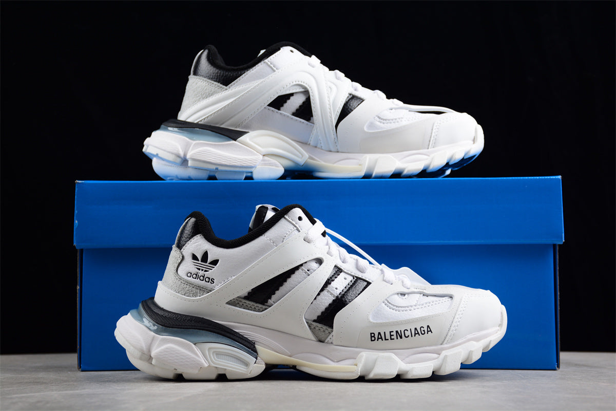 Ad x Balenciaga Track Sneaker Tess s.Gomma Res BI ALV/TIS EFF NUBUK/TIS E W3CZ19010 - Image 3