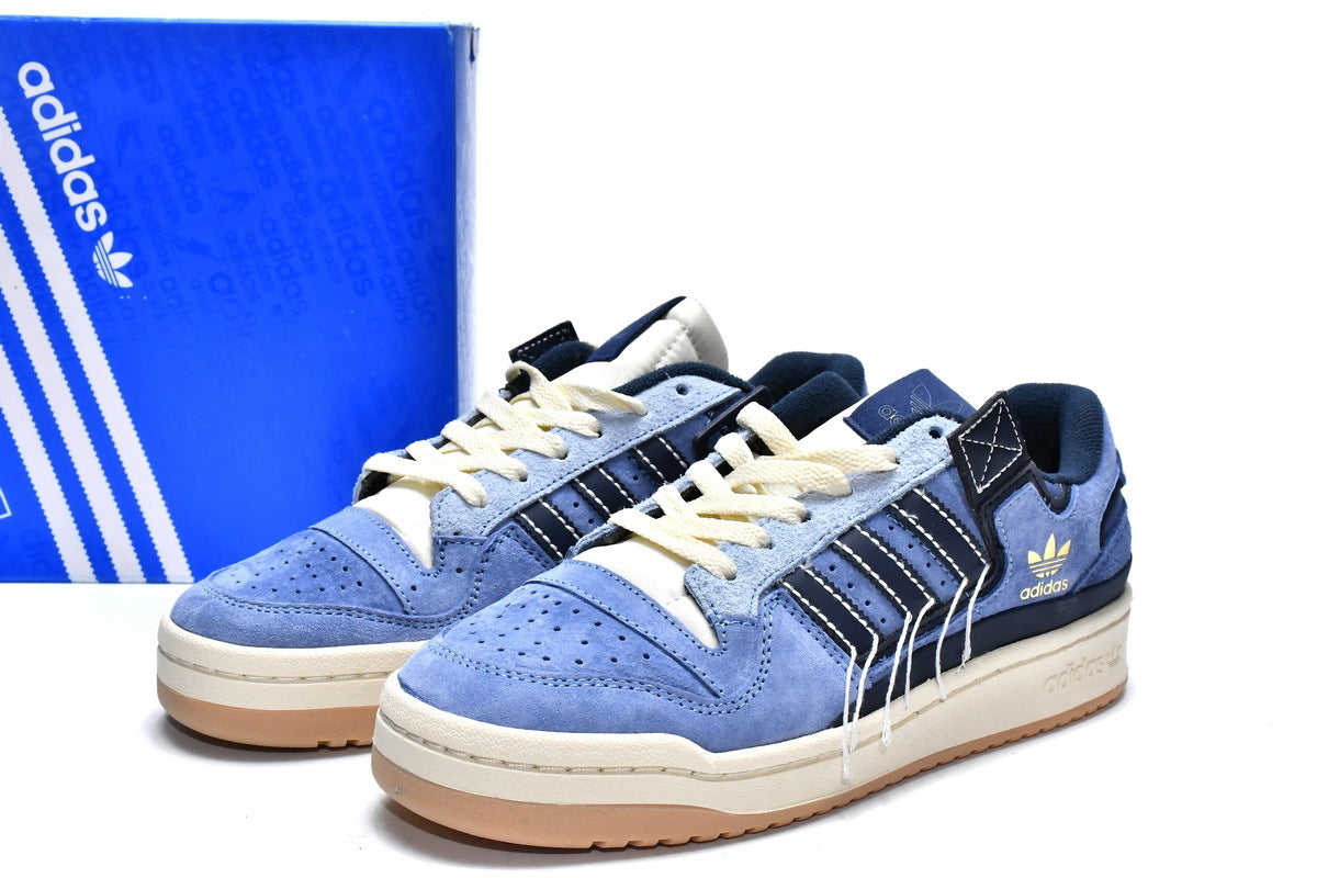 GW0298 adidas Forum Plus 84 Low Blue Gum - Image 3