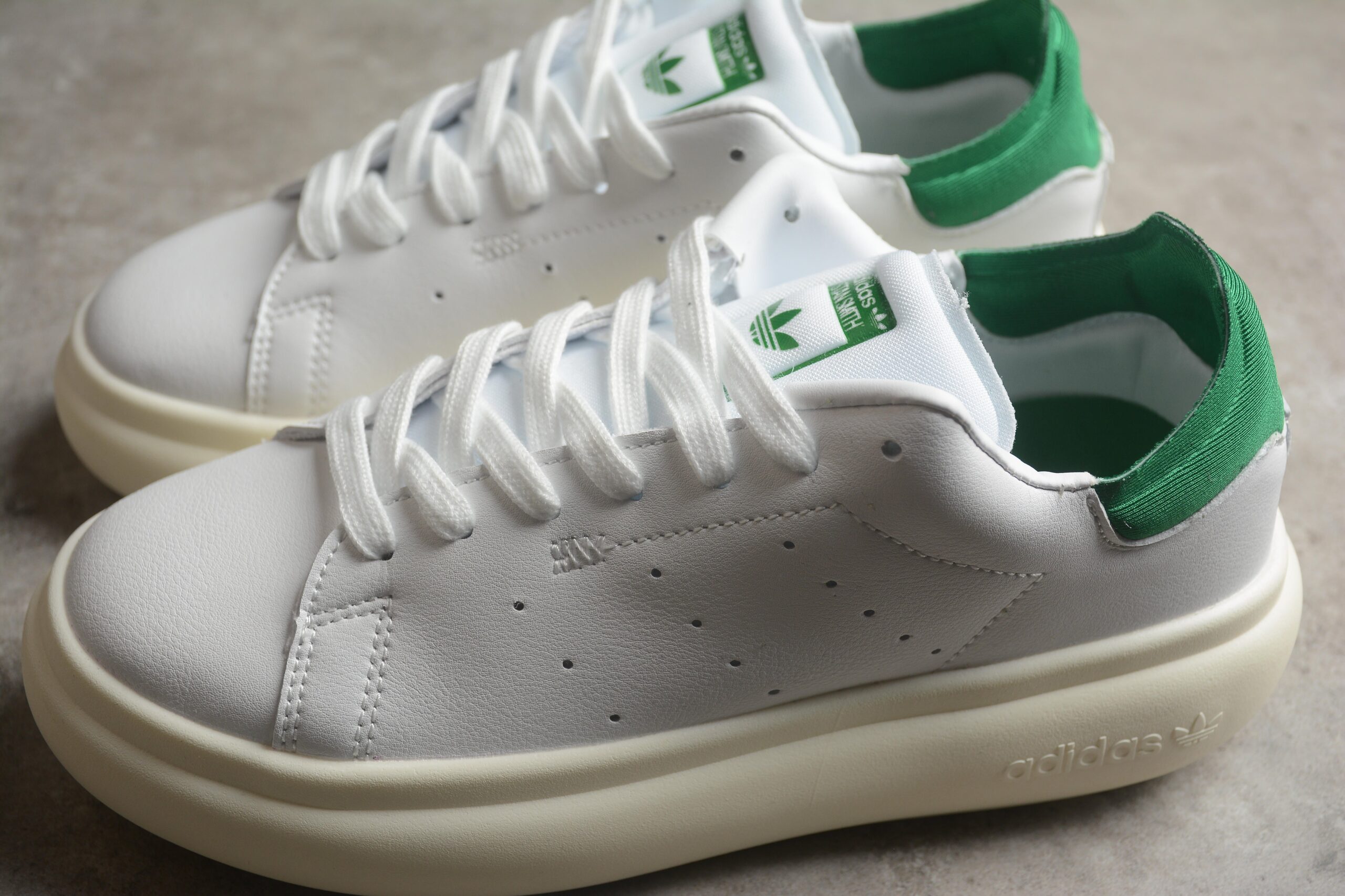 Adidas Originals Stan Smith PF White Green ID2786 - Image 3