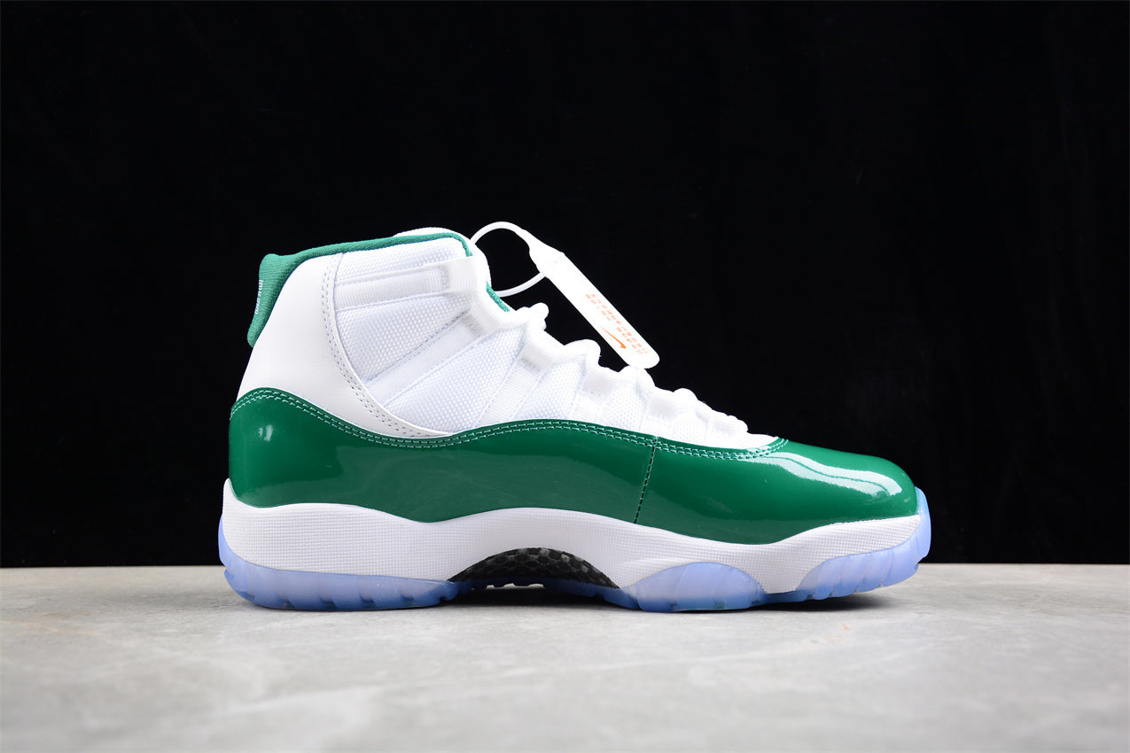 Air Jordan 11 Retro "White And Green" AJ11 CT8012-113