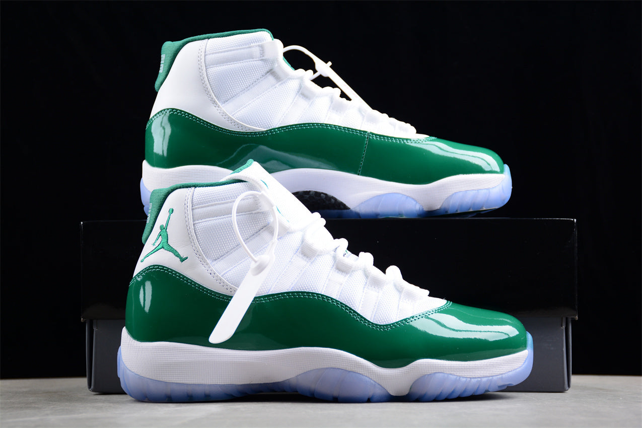 Air Jordan 11 Retro "White And Green" AJ11 CT8012-113 - Image 9