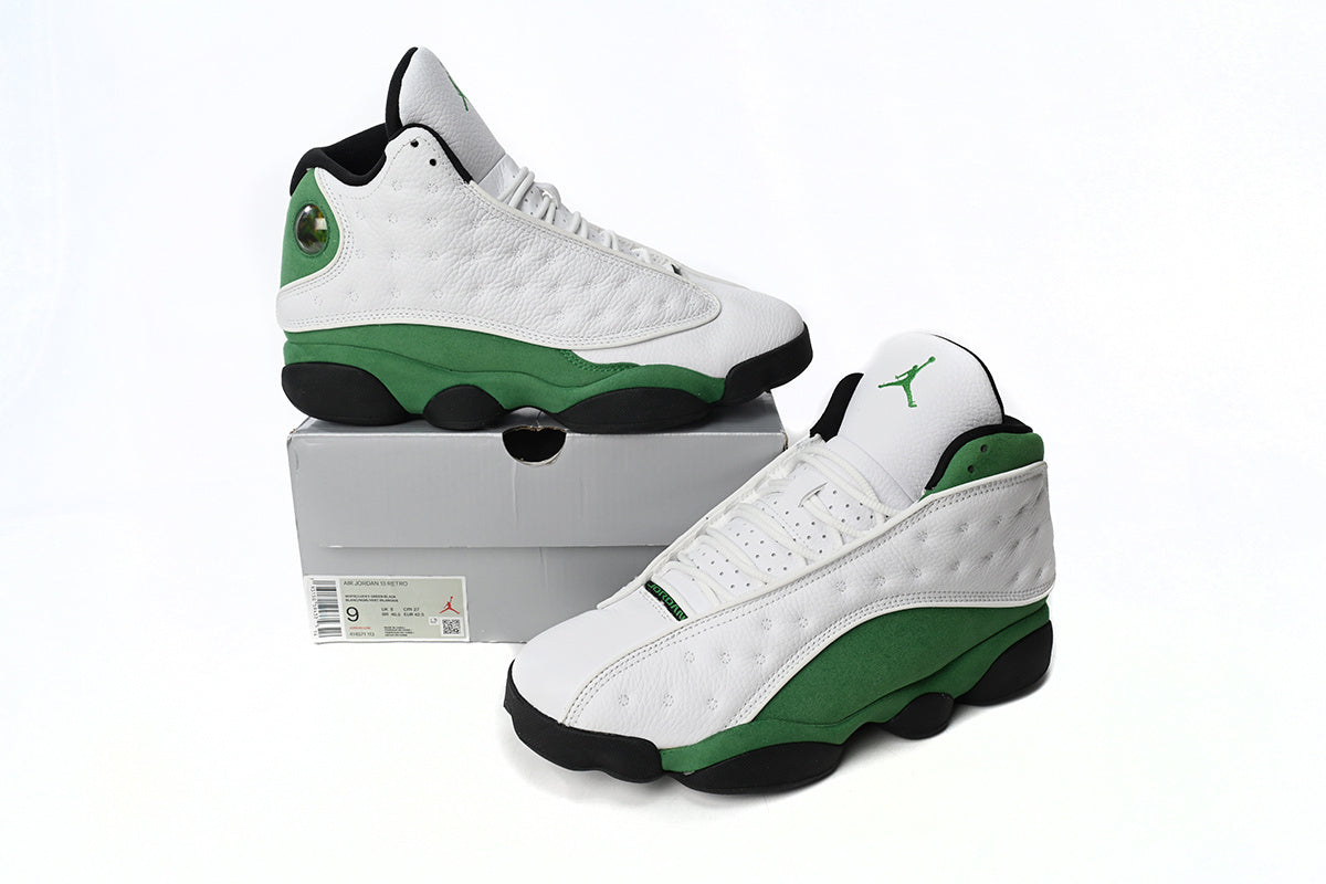 Air Jordan 13 Retro White Green DB6536-113 - Image 4