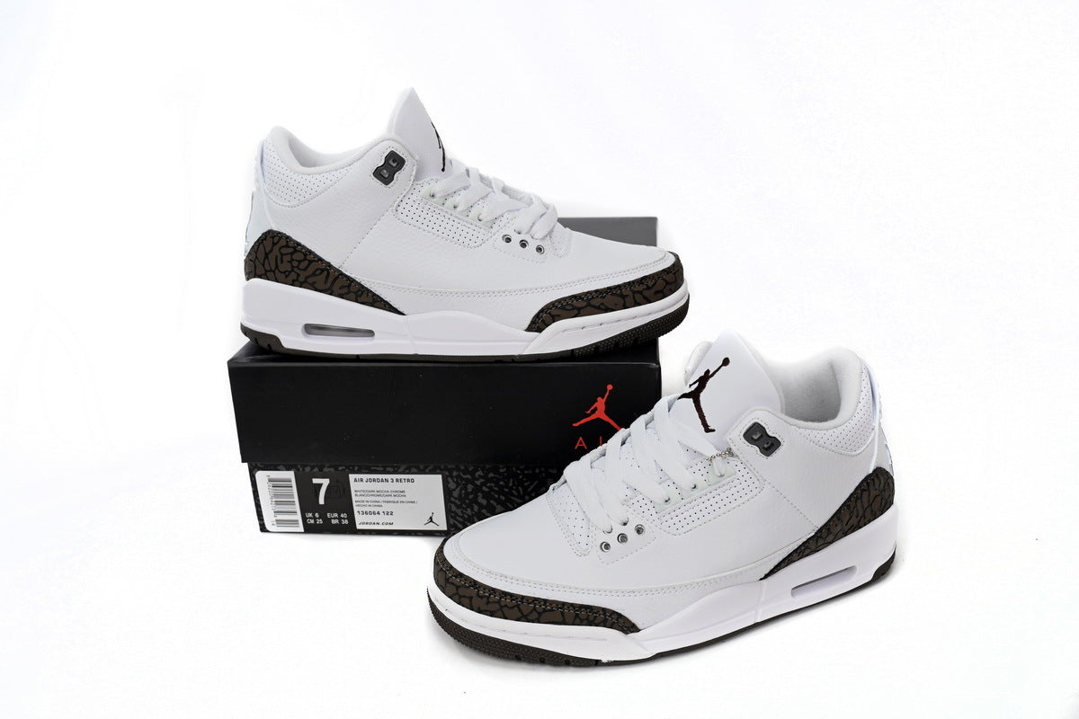 Air Jordan 3 “Mocha” 136064-122 - Image 4