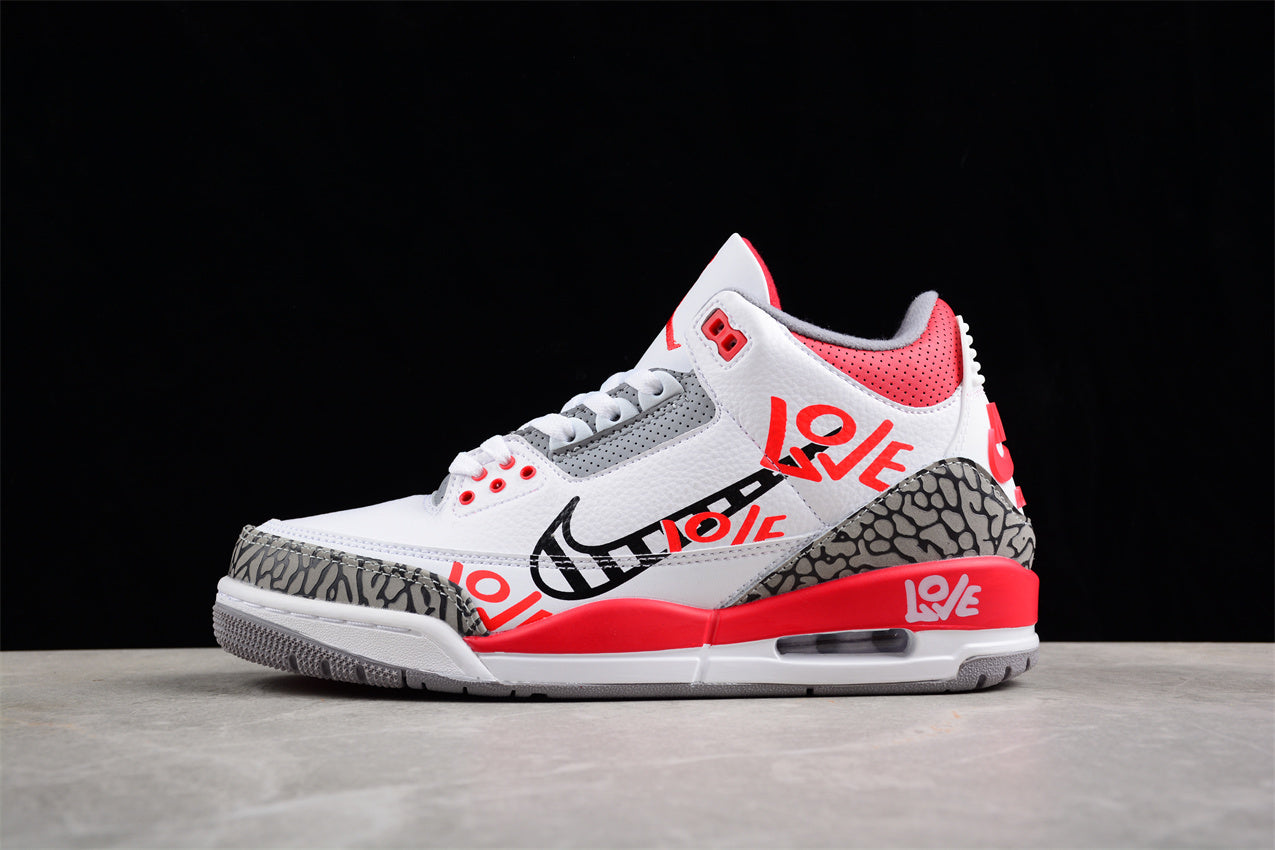 Air Jordan 3 Retro "Fire Red" AJ3 DN3707-160 - Image 3