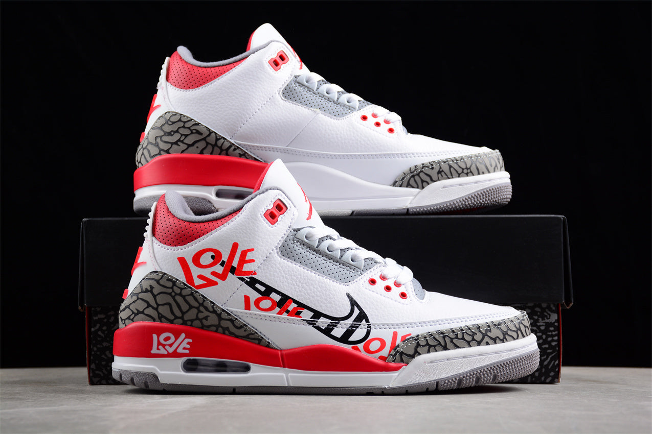Air Jordan 3 Retro "Fire Red" AJ3 DN3707-160 - Image 4
