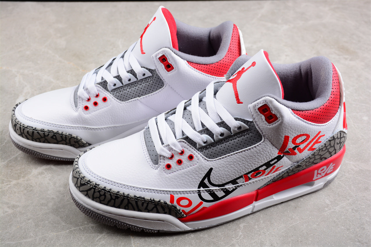 Air Jordan 3 Retro "Fire Red" AJ3 DN3707-160 - Image 7