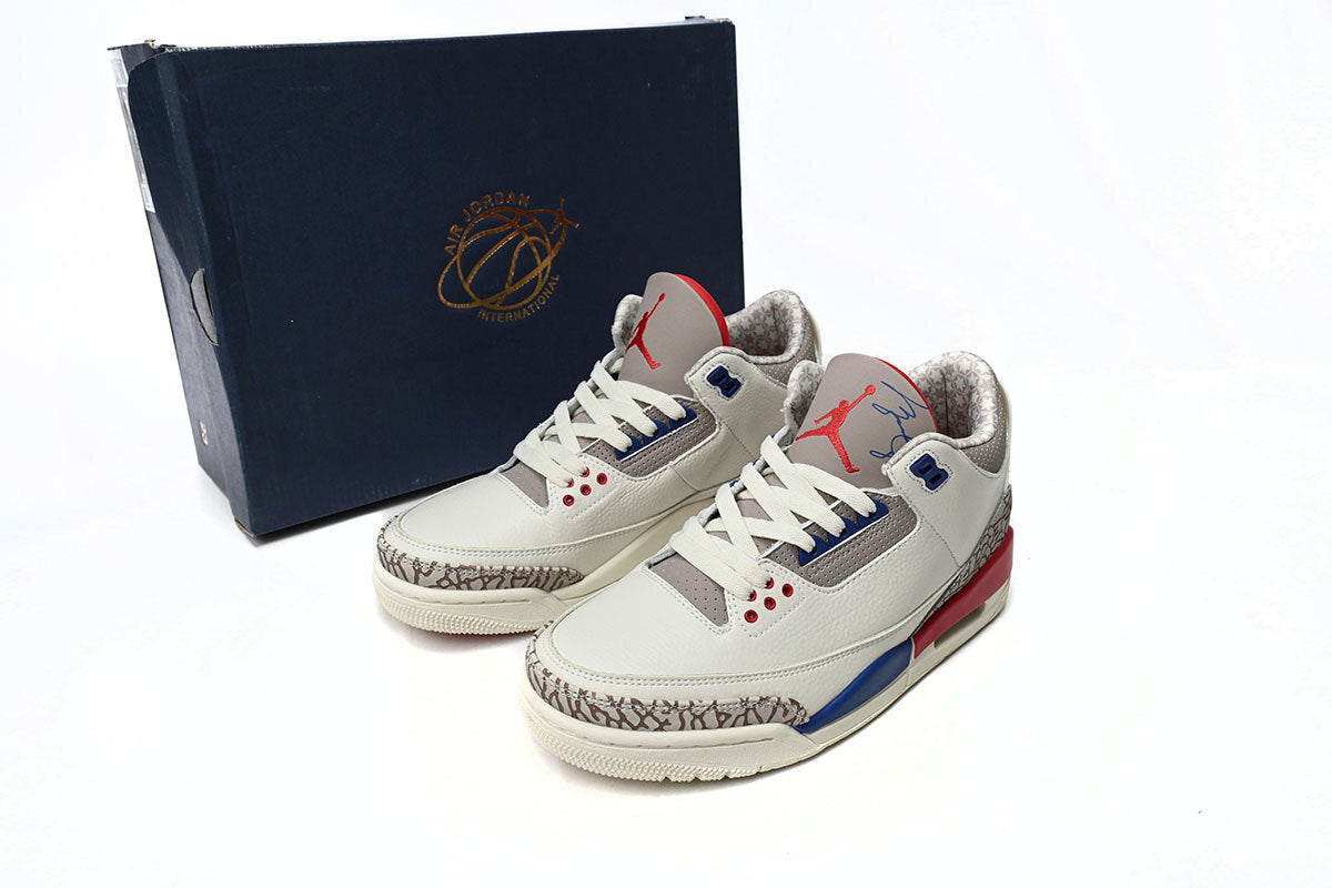 Air Jordan 3 Retro Lnde Pen Dence Day 398614-140 - Image 4