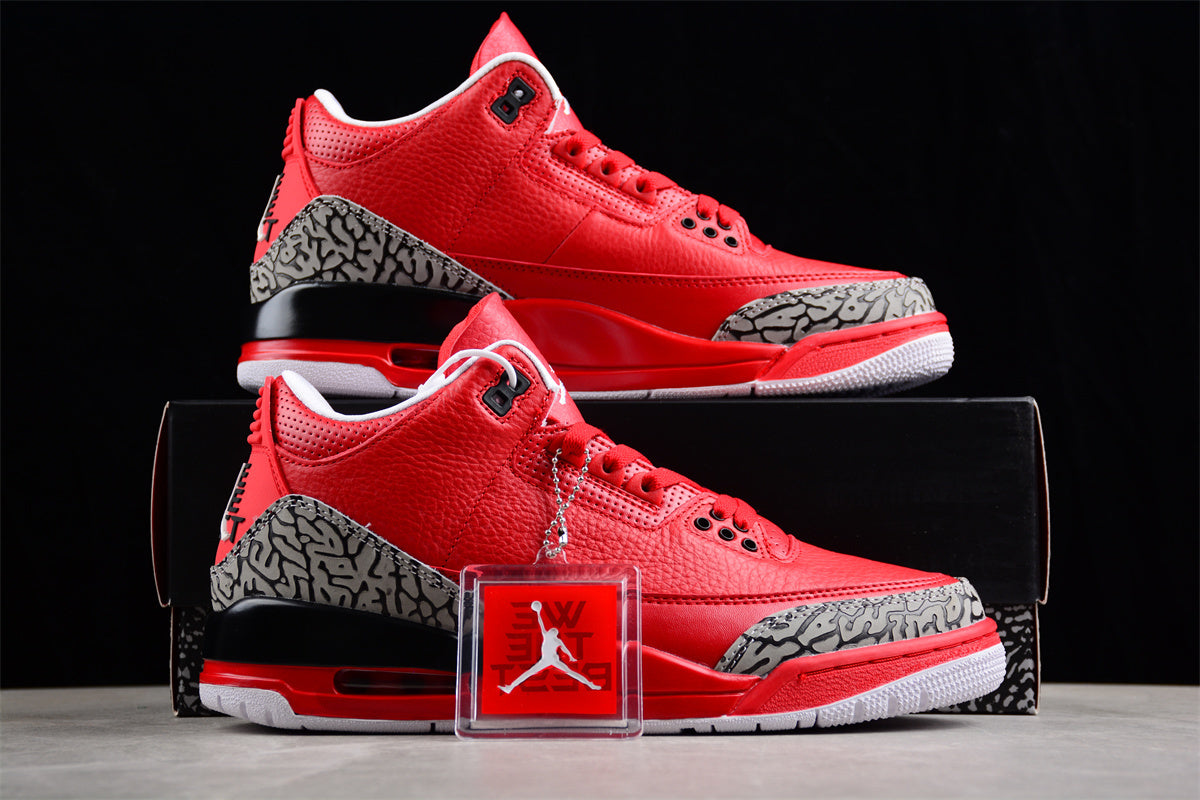 Air Jordan 3 “Varsity Red”AJ3 AJ3-770438 - Image 4