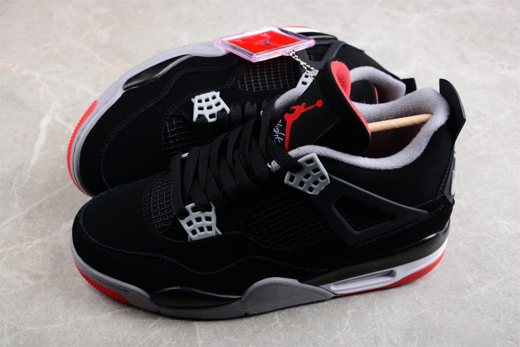 Air Jordan 4 Bred AJ4 308497-060 - Image 3