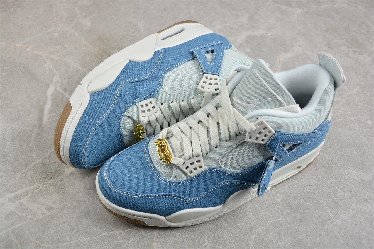 Air Jordan 4 Denim "Worn Blue" AJ4 IB6716-100 - Image 4