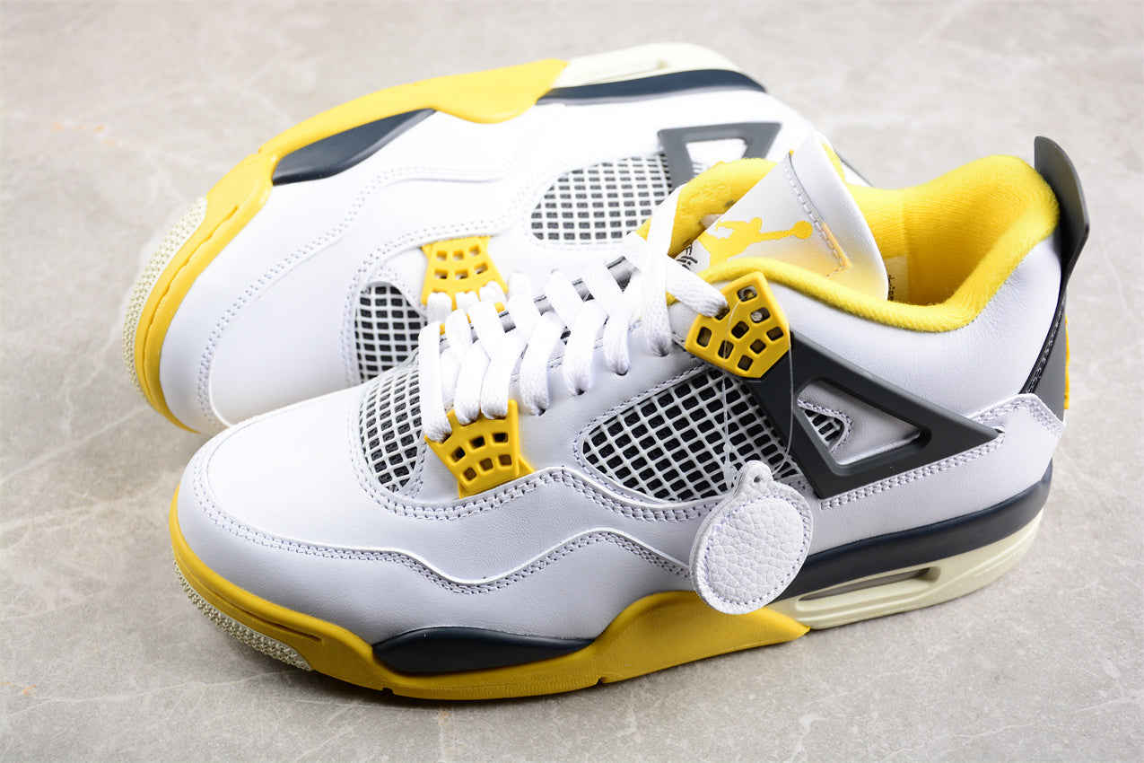 Air Jordan 4 Retro "Vivid Sulfur" AJ4 AQ9129-101 - Image 2