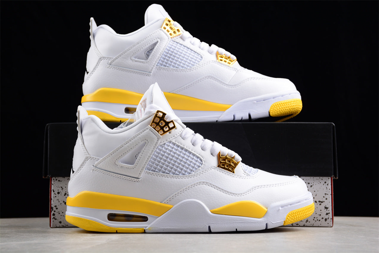 Air Jordan 4 WMNS “VividSulfur” AJ4 AQ9129-101 - Image 7
