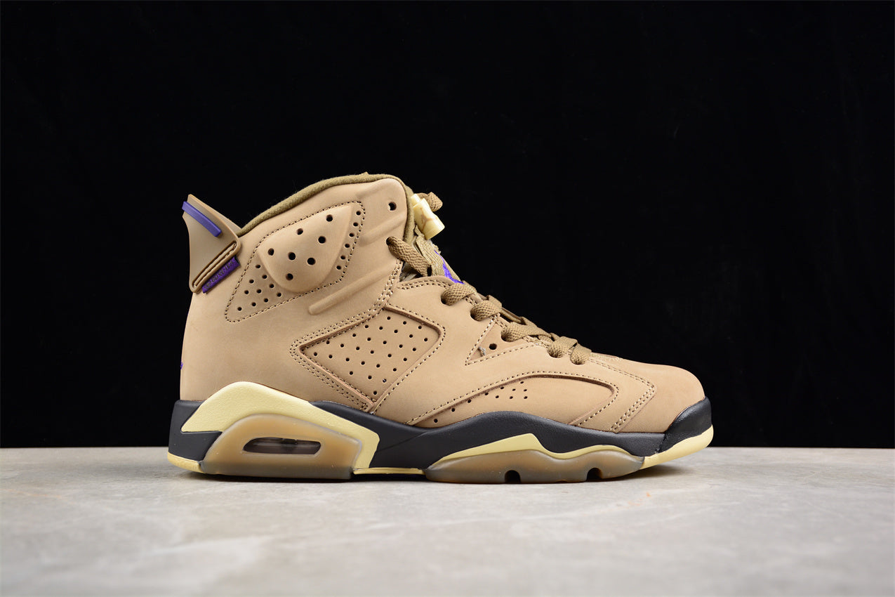 Air Jordan 6 Gore-Tex "Brown Kelp" AJ6 FD1643-300