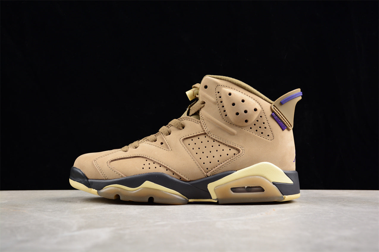 Air Jordan 6 Gore-Tex "Brown Kelp" AJ6 FD1643-300 - Image 3