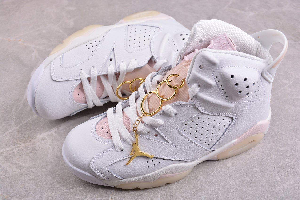 Air Jordan 6 Retro“Gold Hoops”AJ6 DH9696-100 - Image 2