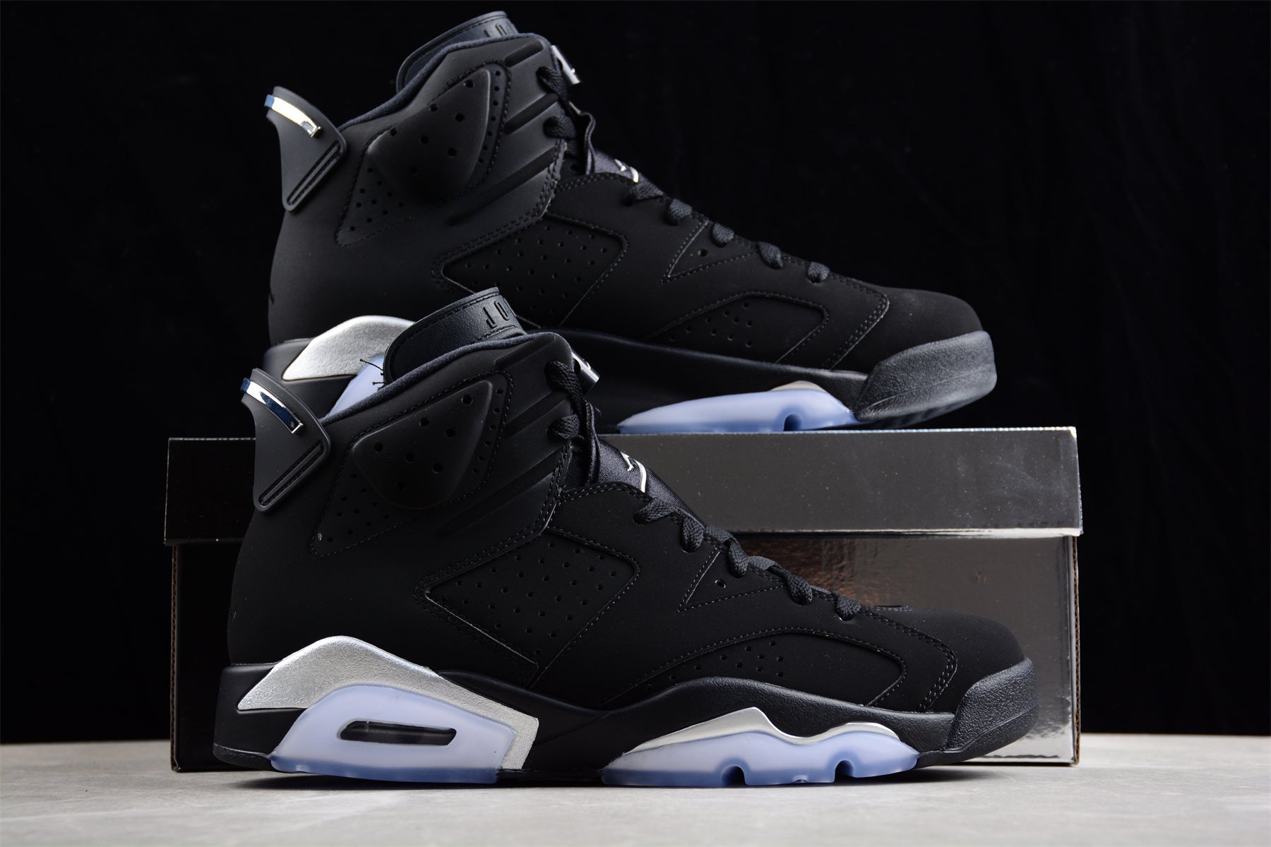 Air Jordan 6 Retro "Metallic Silver" AJ6 DX2836-001 - Image 5