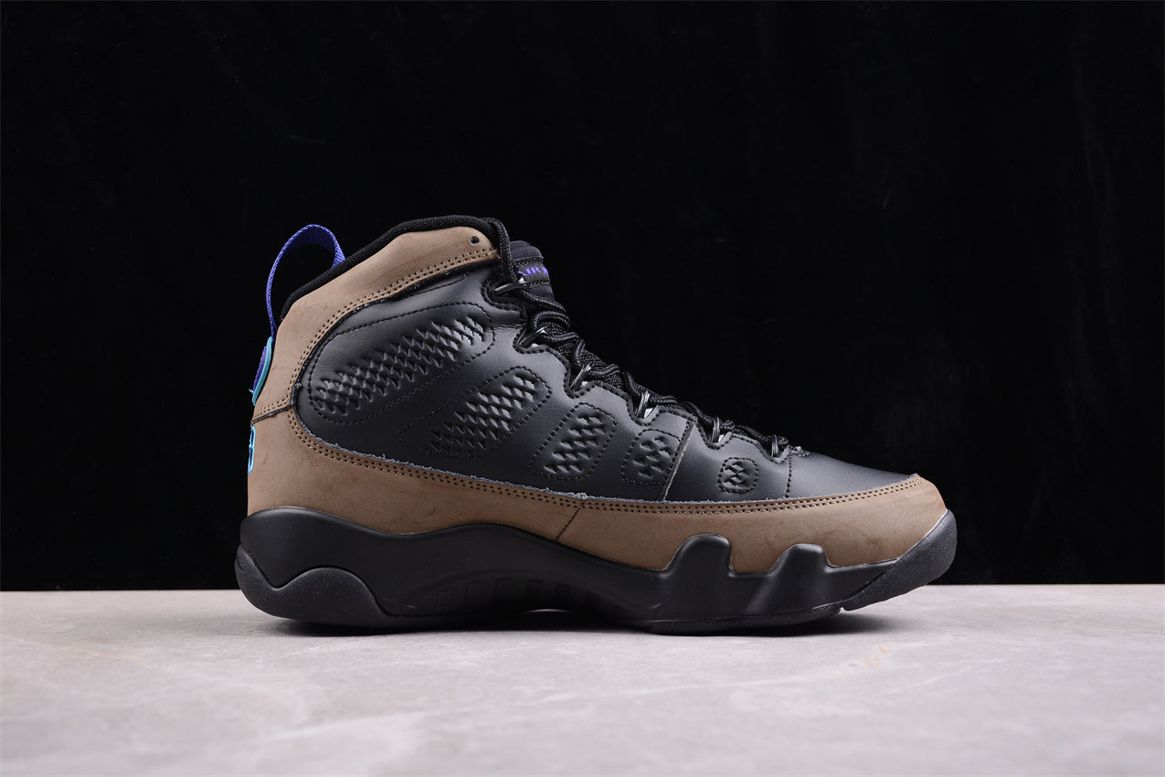 Air Jordan 9 “Olive Concord” Black Brown CT8019-034