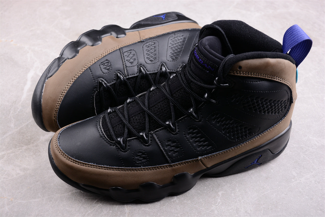 Air Jordan 9 “Olive Concord” Black Brown CT8019-034 - Image 2