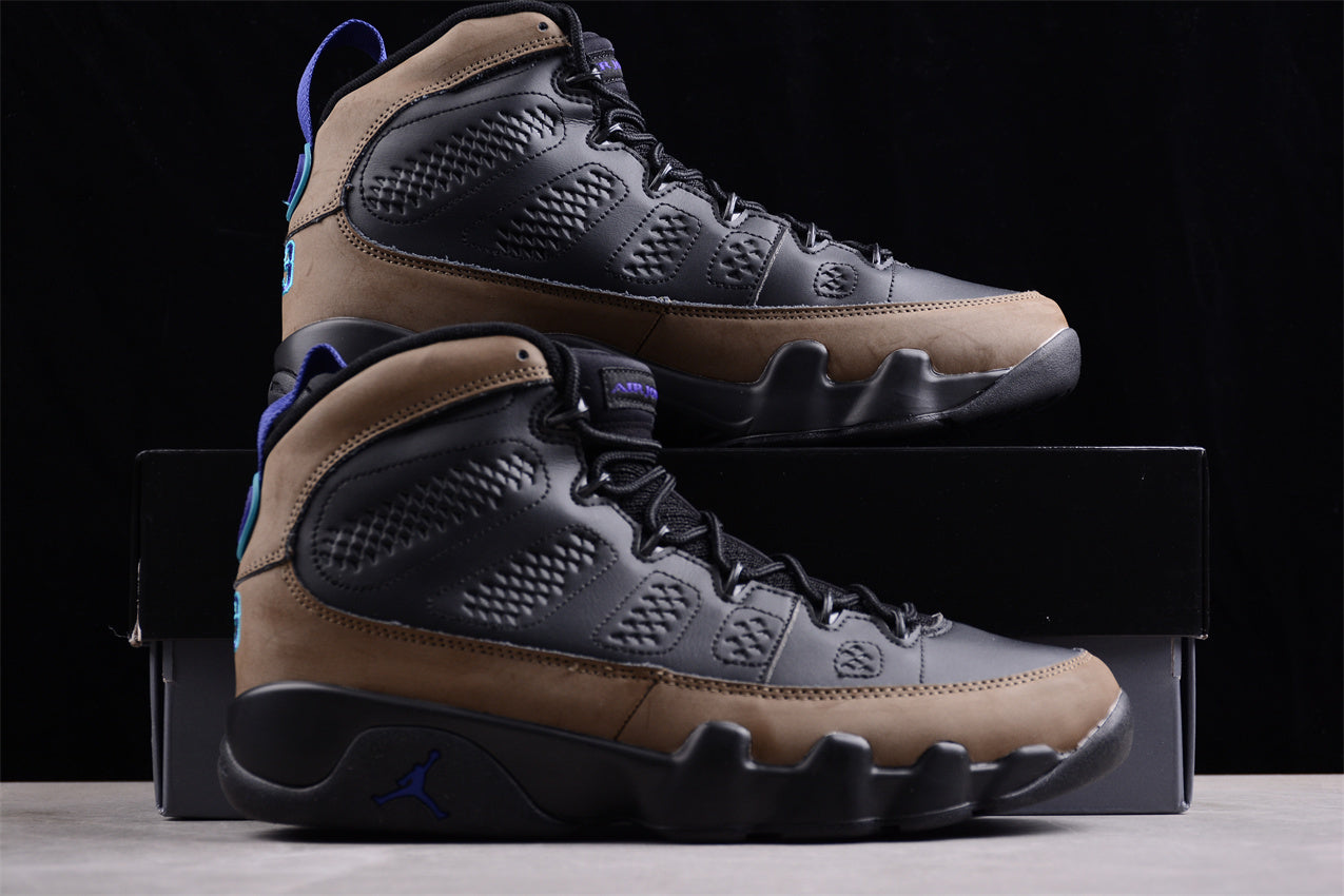 Air Jordan 9 “Olive Concord” Black Brown CT8019-034 - Image 4