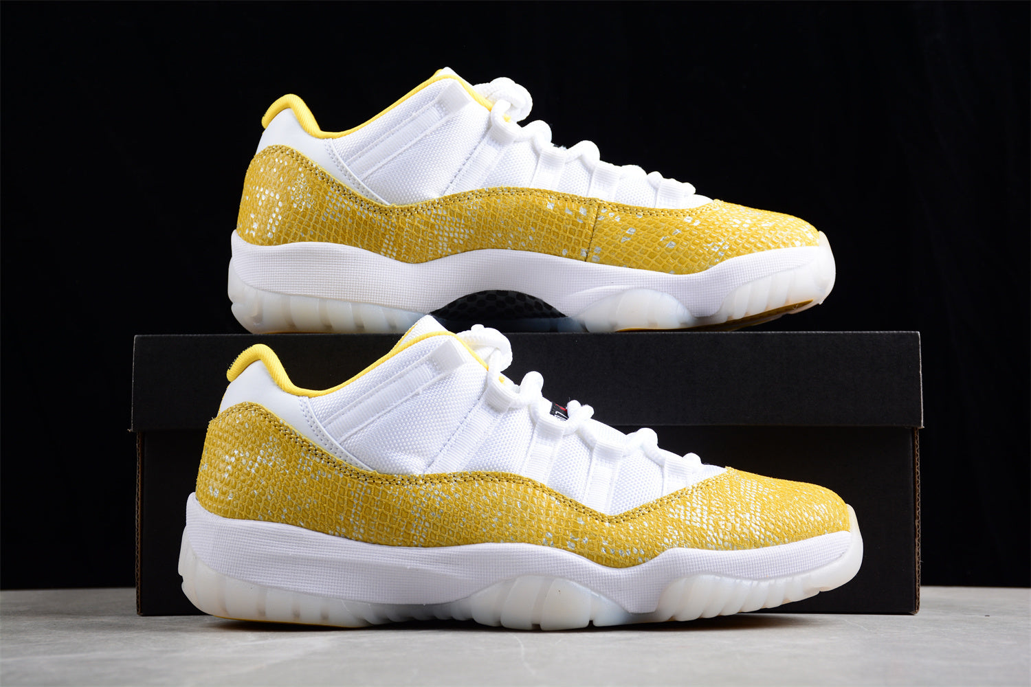 Air Jordan AJ11 Low SE "Yellow Snakeskin" AJ11 AH7860-107 - Image 5