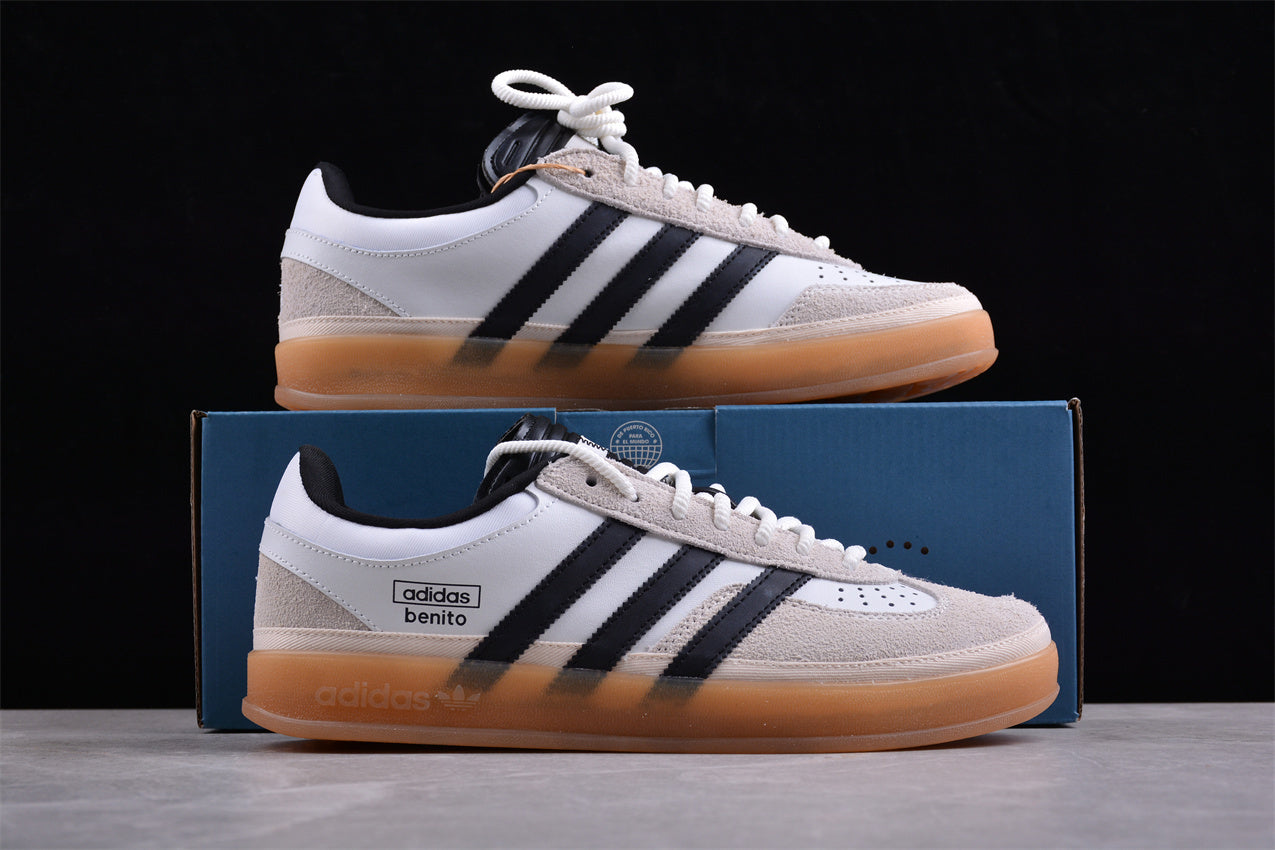 Bad Bunny x adidas Gazelle Indoor — Black and White - Image 5