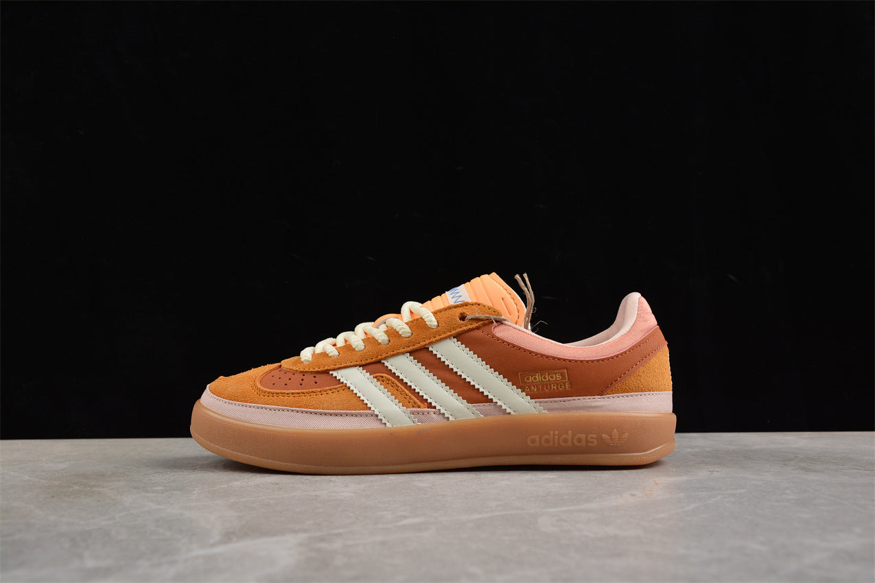 Bad Bunny x adidas Gazelle Indoor — Caramel/Tan