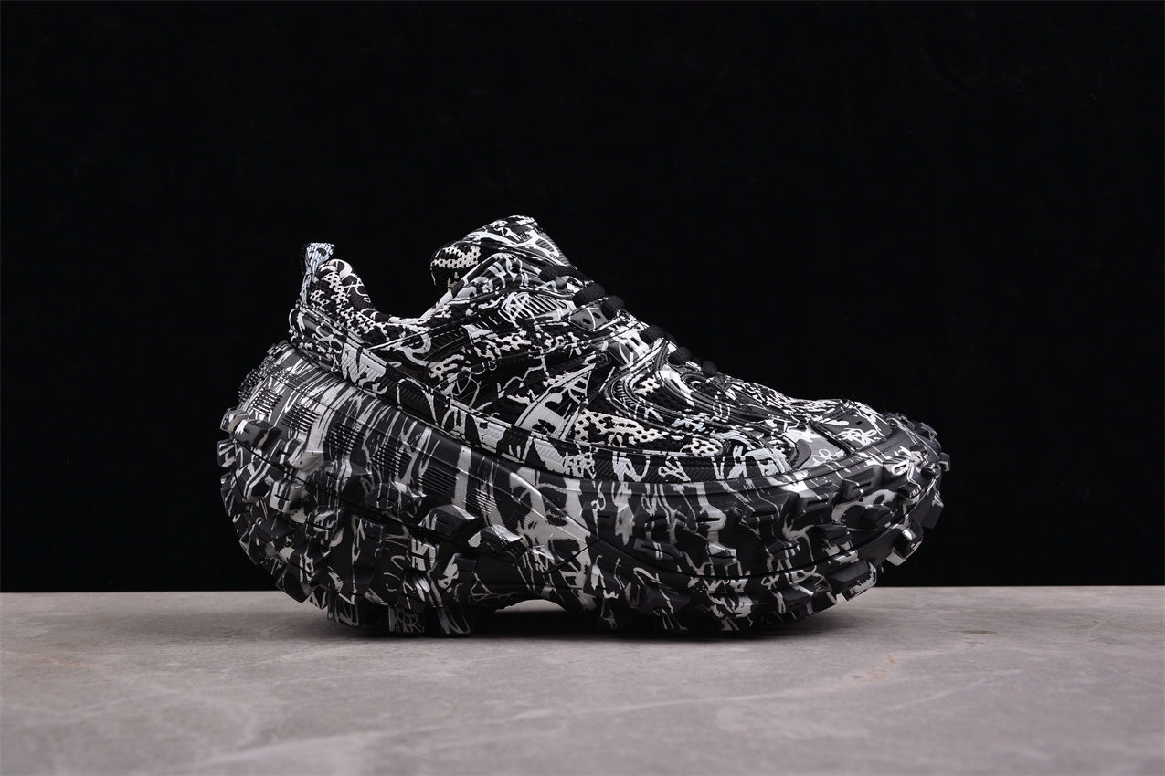 Balenciaga Defender Rubber Platform Sneakers