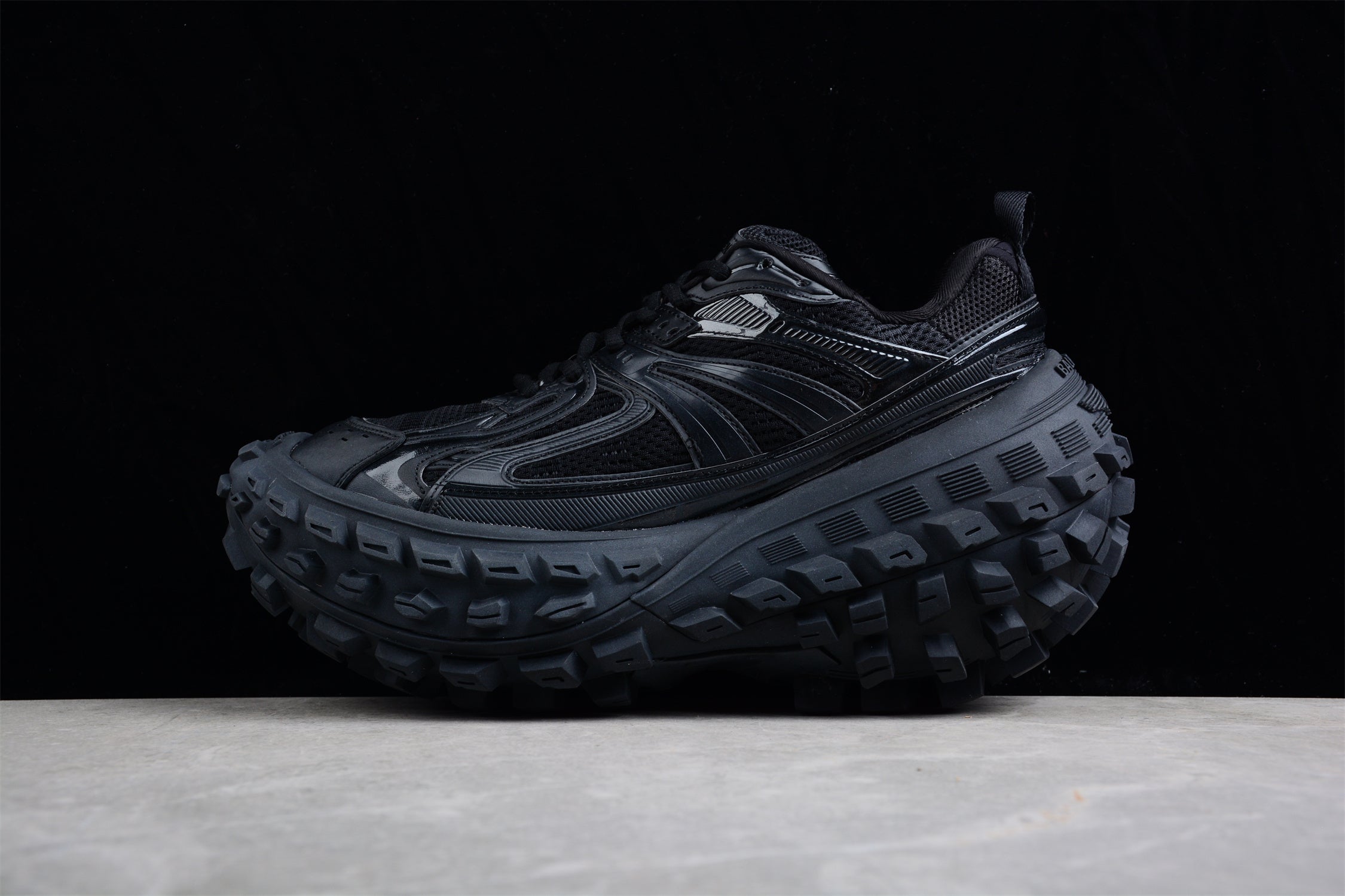 Balenciaga Defender Rubber Platform Sneakers - Image 2