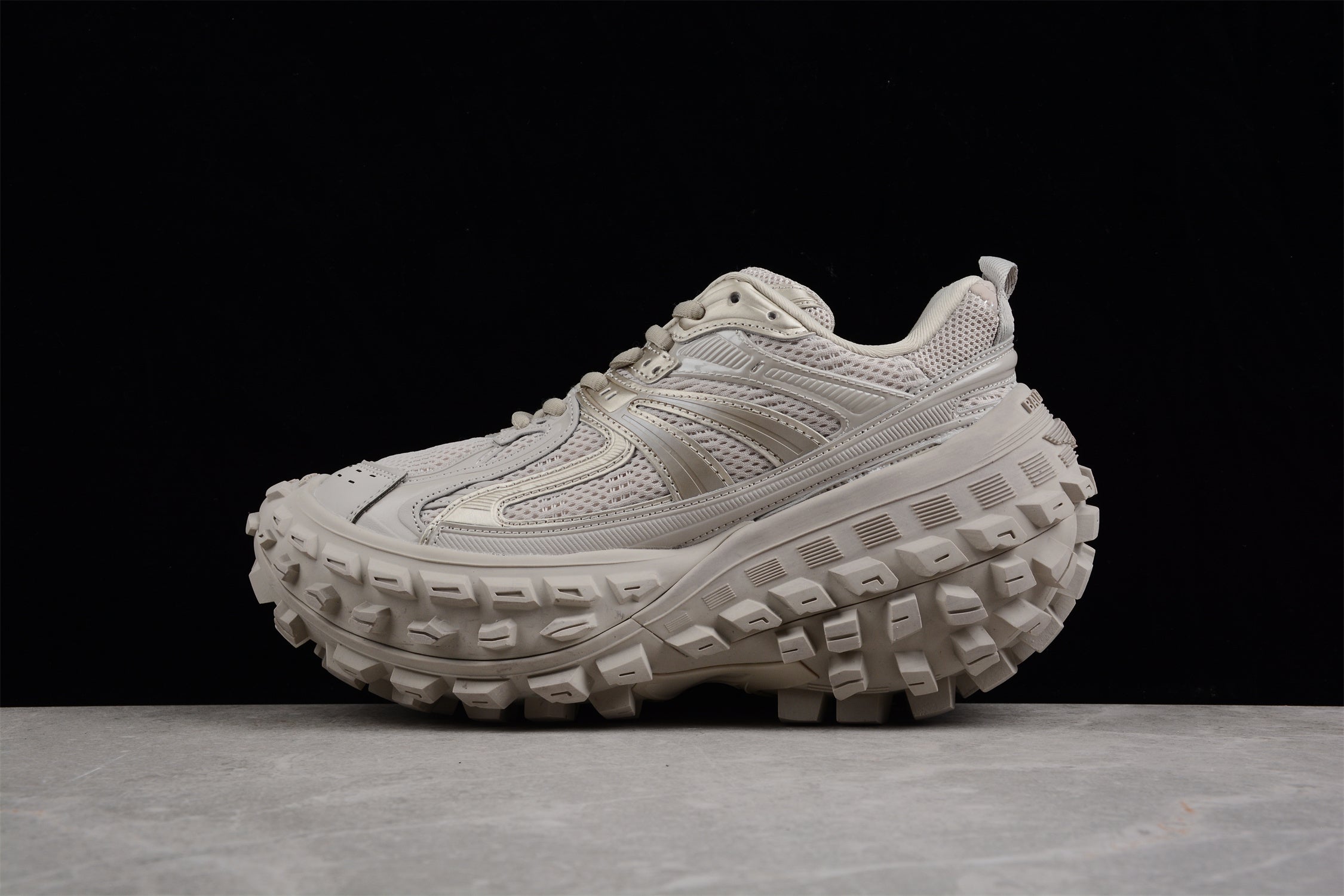 Balenciaga Defender Rubber Platform Sneakers - Image 2