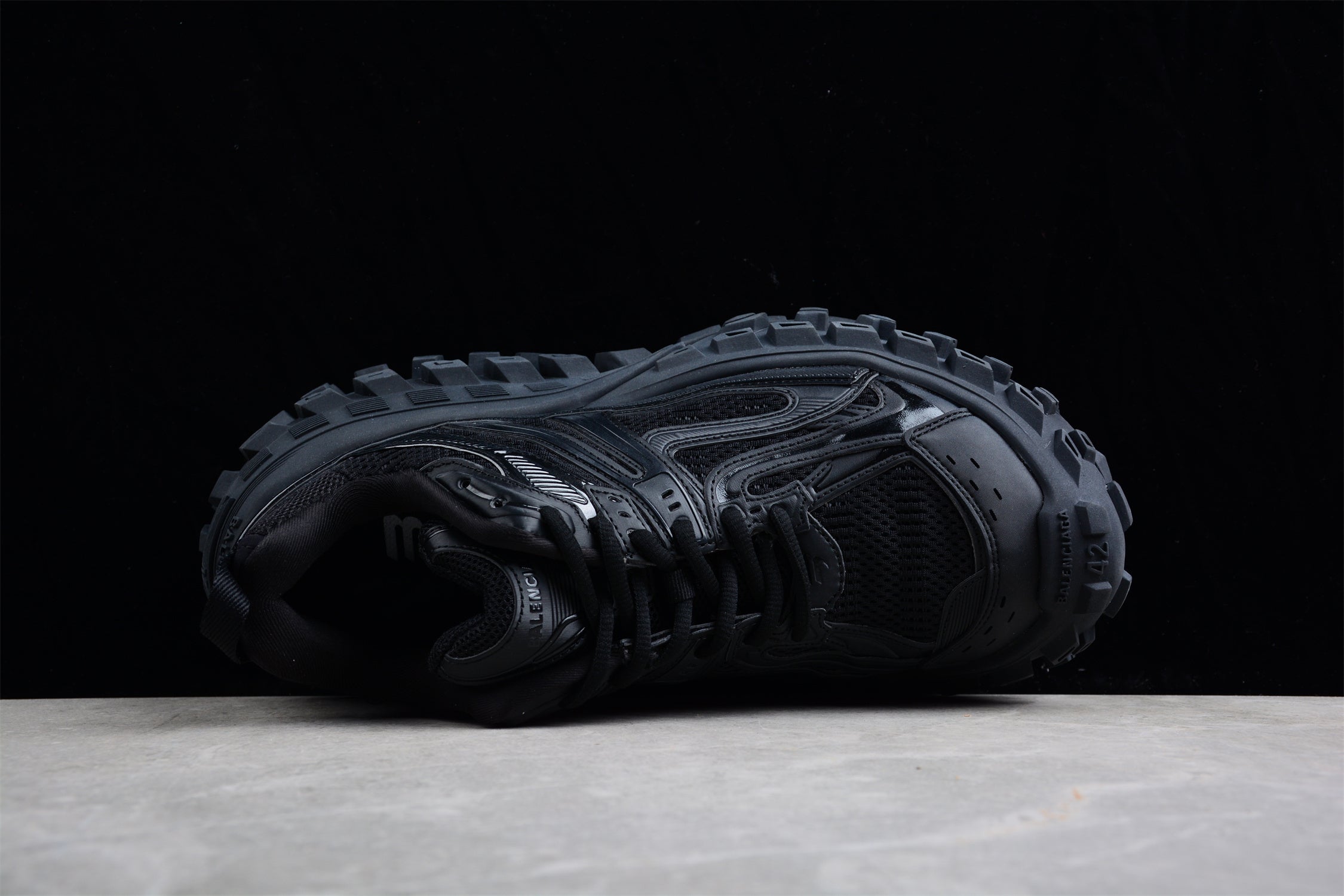 Balenciaga Defender Rubber Platform Sneakers - Image 4