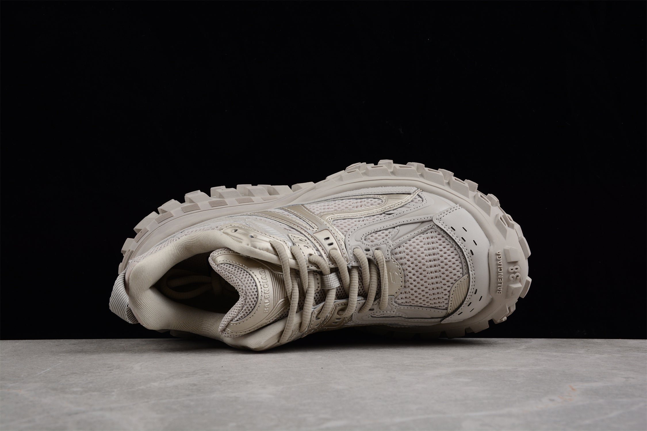 Balenciaga Defender Rubber Platform Sneakers - Image 4