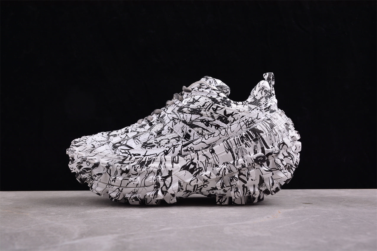 Balenciaga Defender Rubber Platform Sneakers W2RG19010 - Image 2