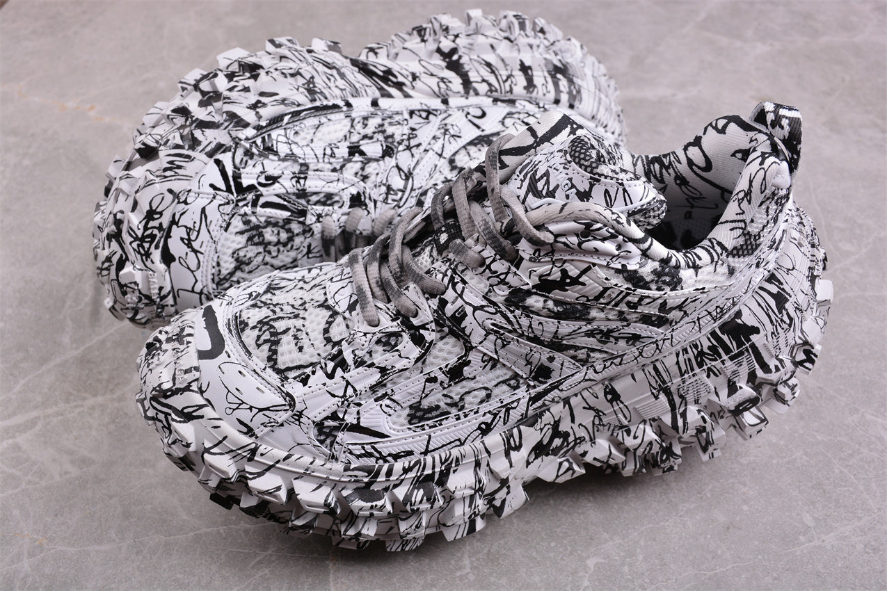 Balenciaga Defender Rubber Platform Sneakers W2RG19010 - Image 3