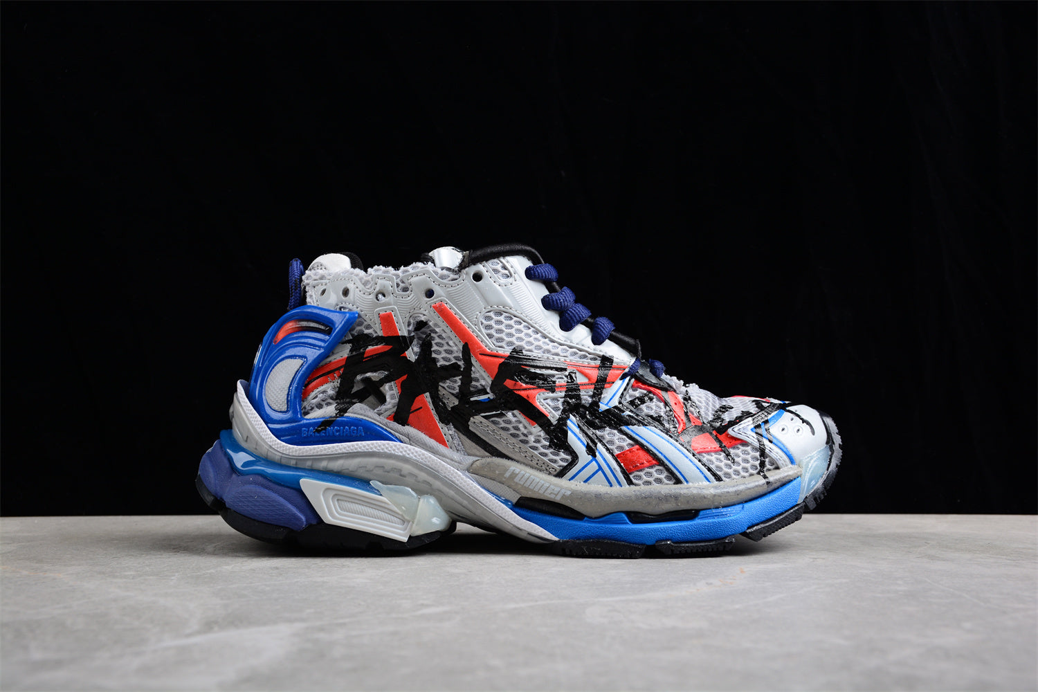 Balenciaga Runner Kith Four.Color 7.0 21ss W3RB61264