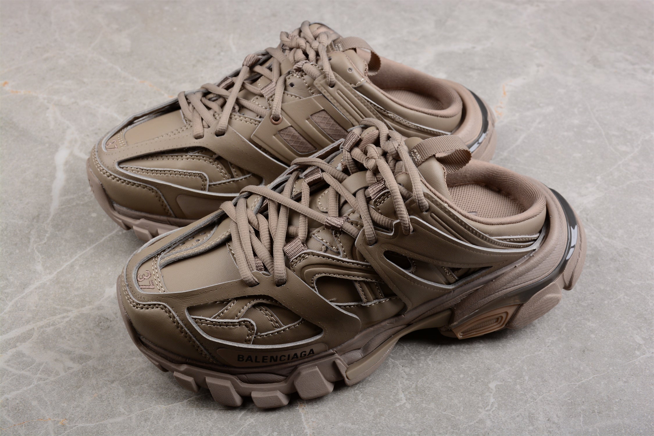 Balenciaga Sneaker Tess s.Gomma MAILLE WHITE/ORANGE 2021ss W2FA69710 - Image 4