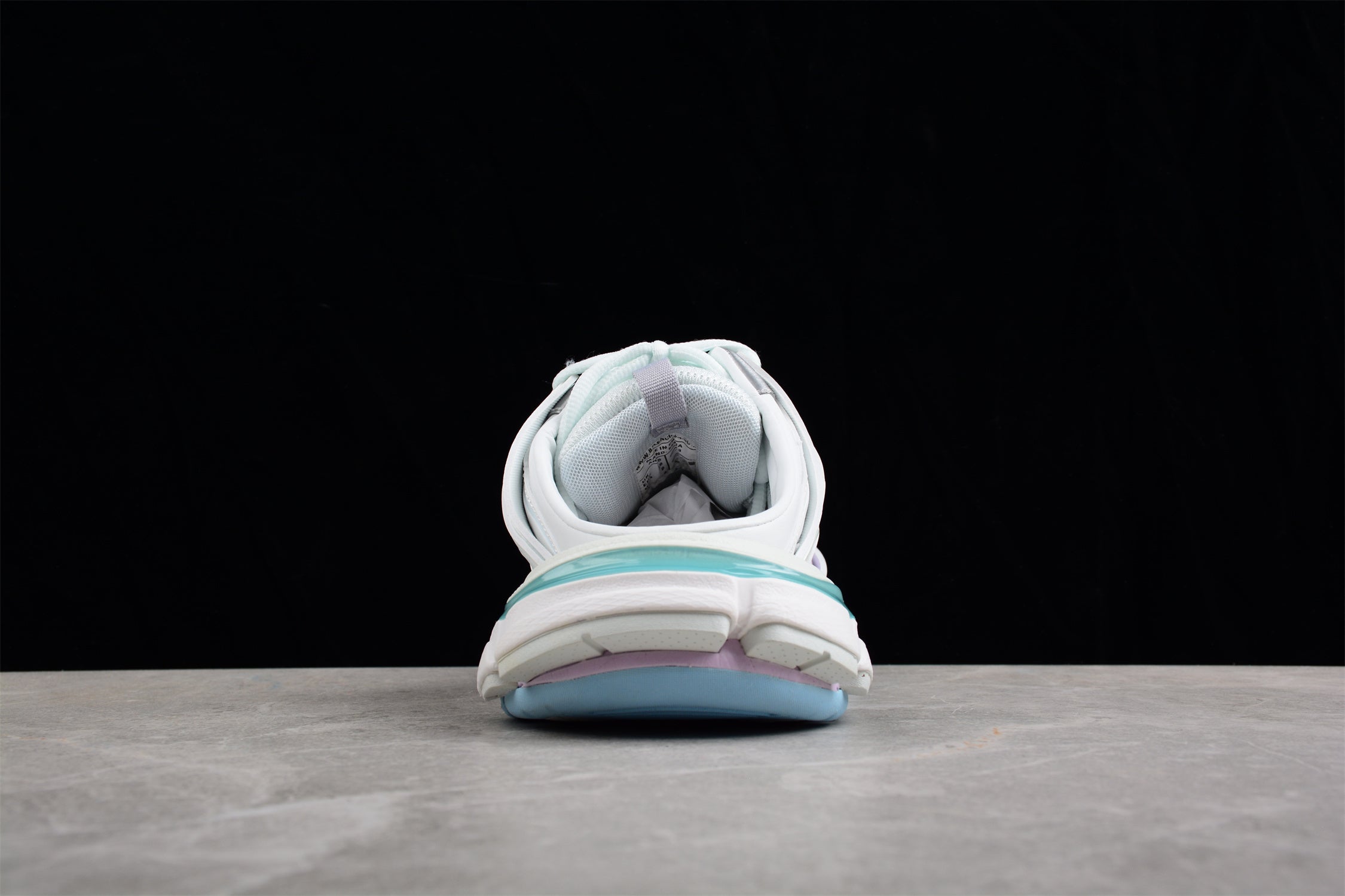 Balenciaga Sneaker Tess s.Gomma MAILLE WHITE/ORANGE 2021ss W3DA79045 - Image 7