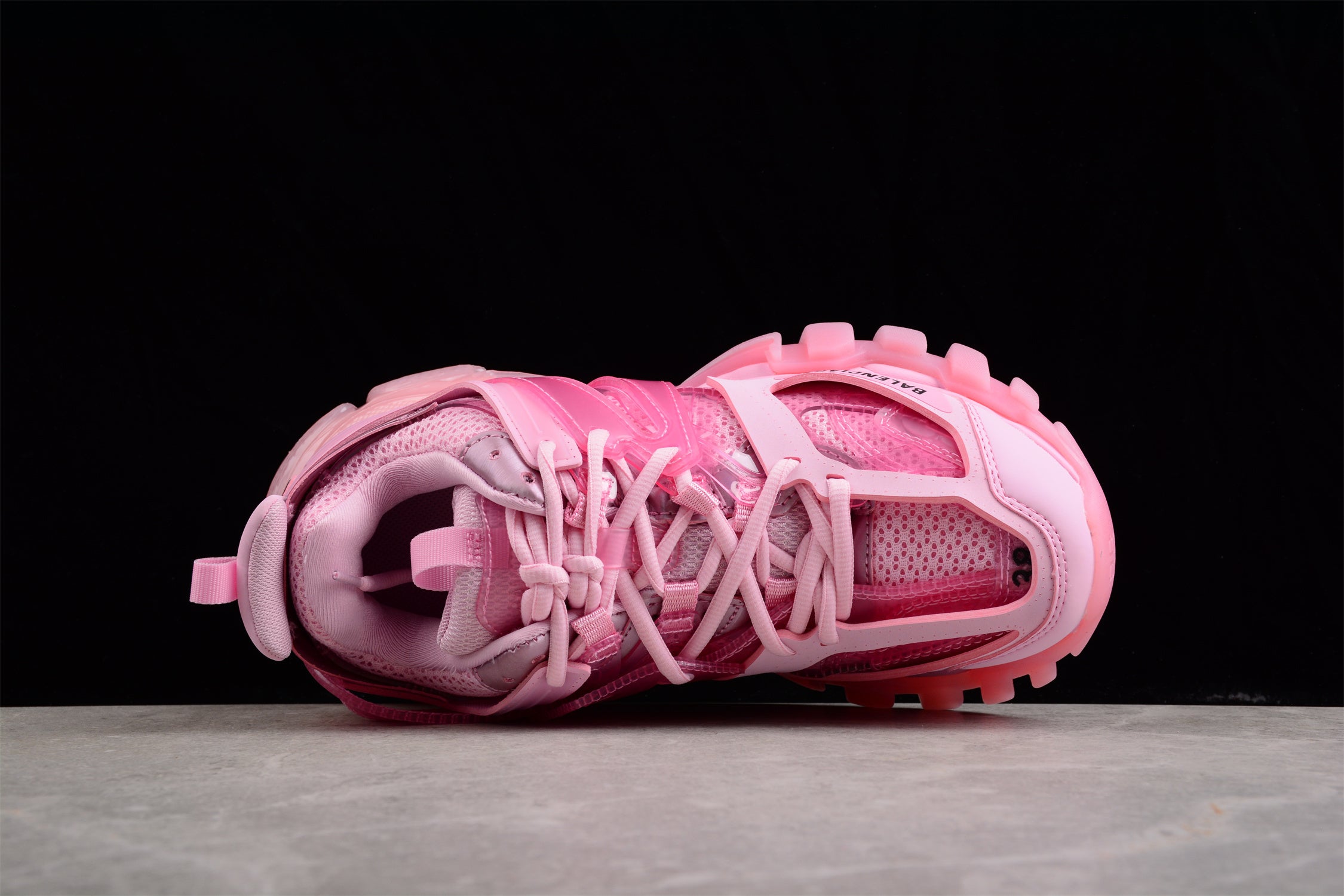 Balenciaga Sneaker Tess s.Gomma MAILLE WHITE/ORANGE 3.0 W3BM45000 - Image 4