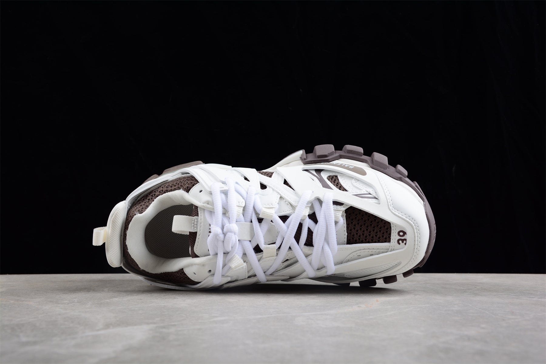 Balenciaga Sneaker Tess s.Gomma Res BI ALV/TIS EFF NUBUK/TIS E W3AC11897 - Image 4