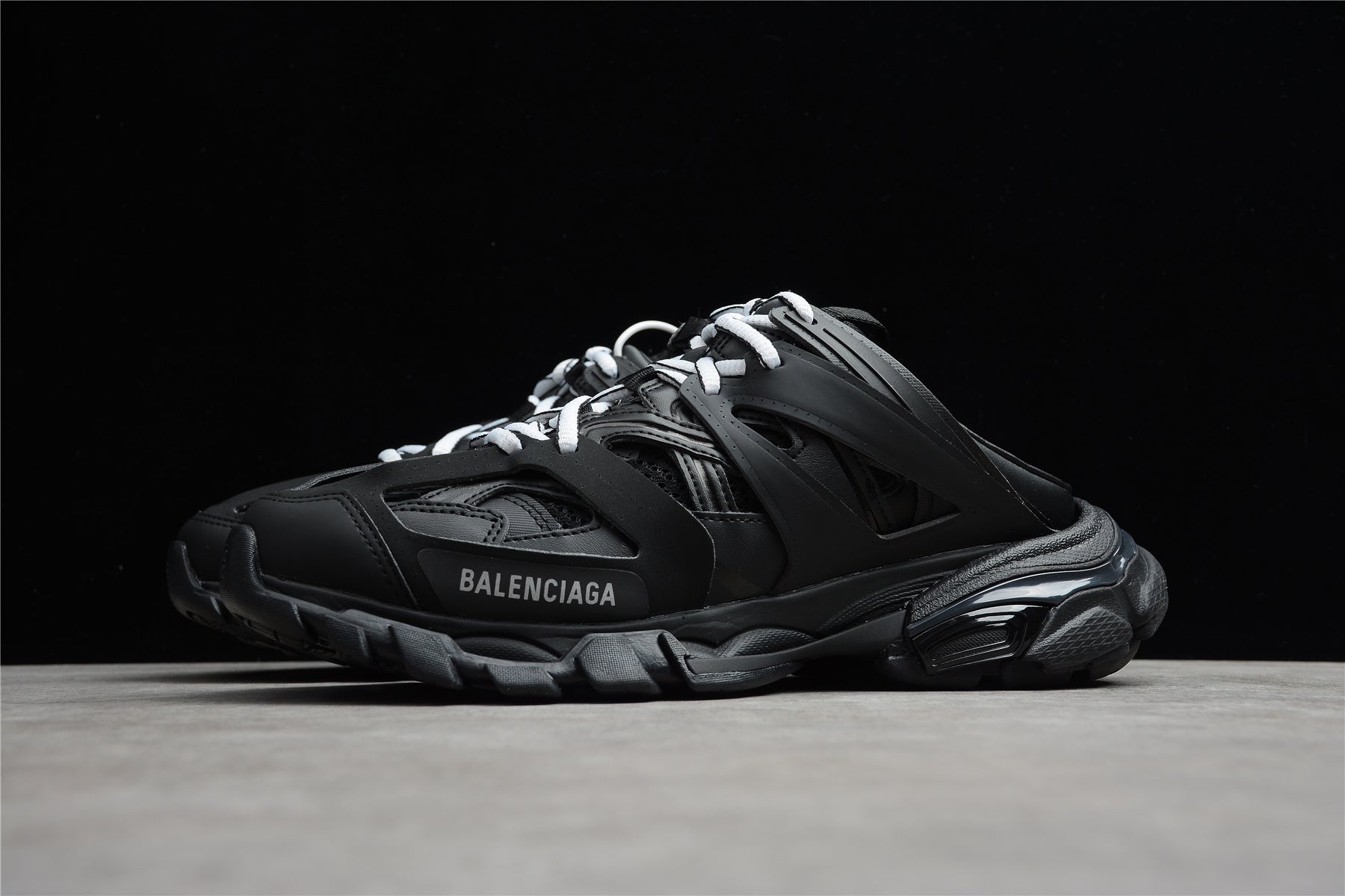 Balenciaga Track Mule Black 353813-W3CP3-1000 - Image 4