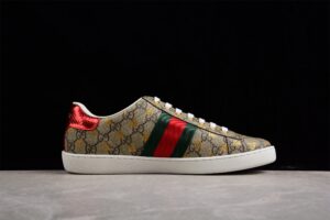 GUCCI ACE EMBROIDERED LOW-TOP