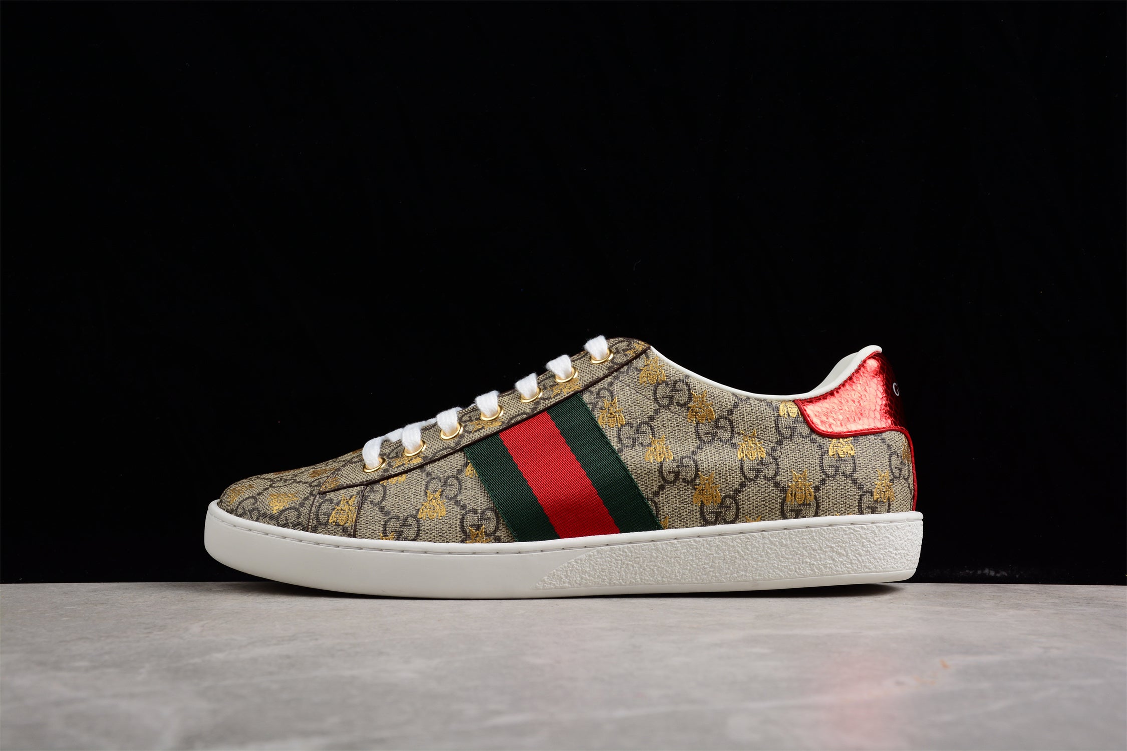 GUCCI ACE EMBROIDERED LOW-TOP - Image 2
