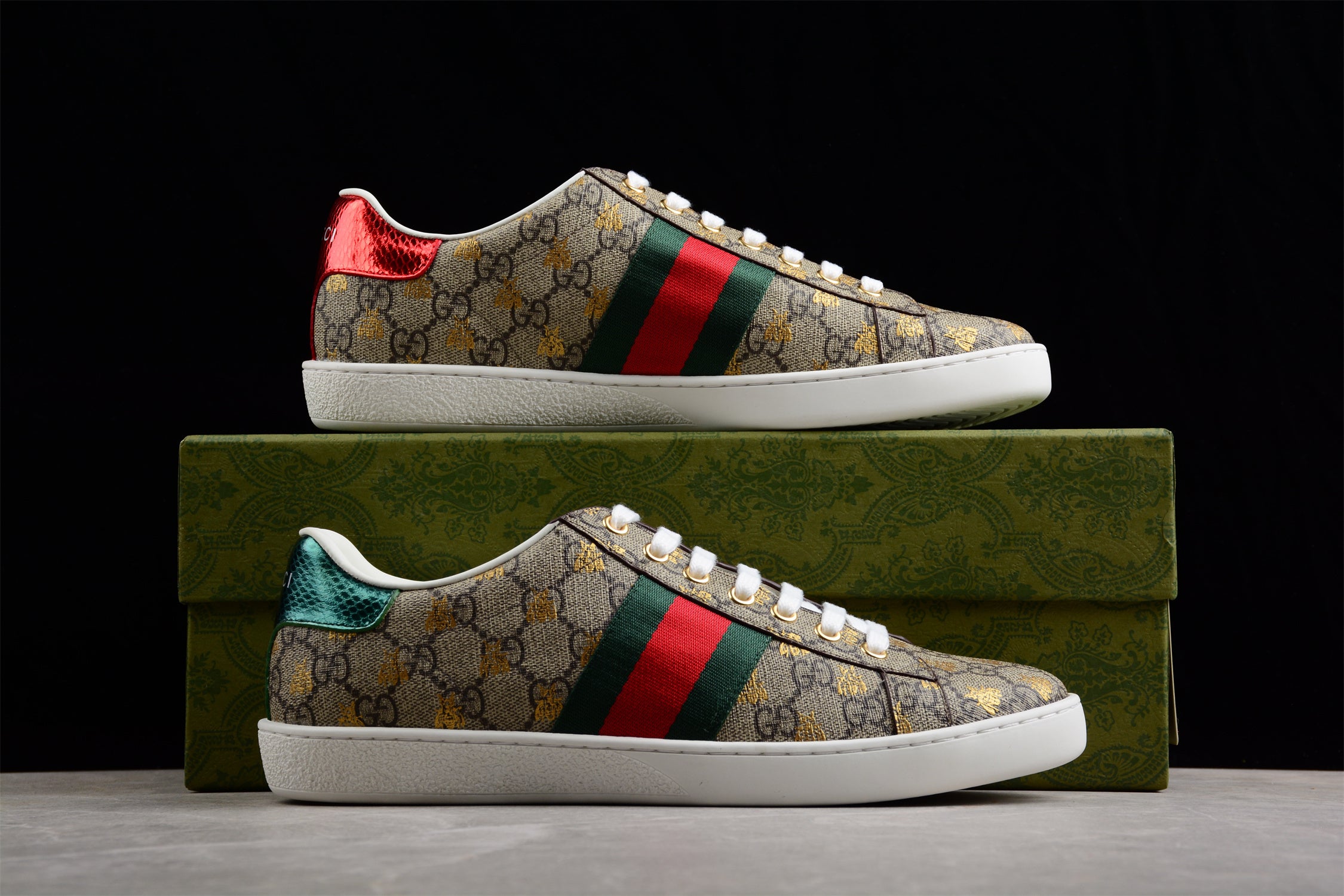 GUCCI ACE EMBROIDERED LOW-TOP - Image 4