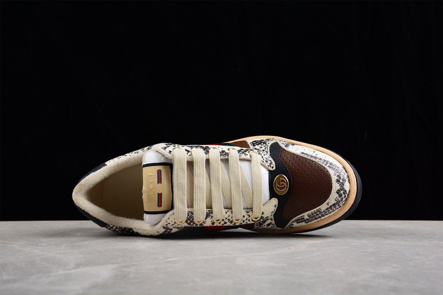 GUCCI Screener animalier low top sneakers - Image 5