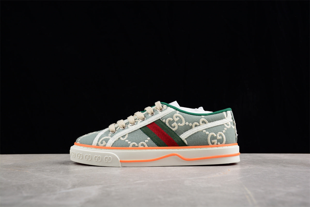 Gucci Tennis 1977 Low-Top Sneakers Women’s Blue - Image 2