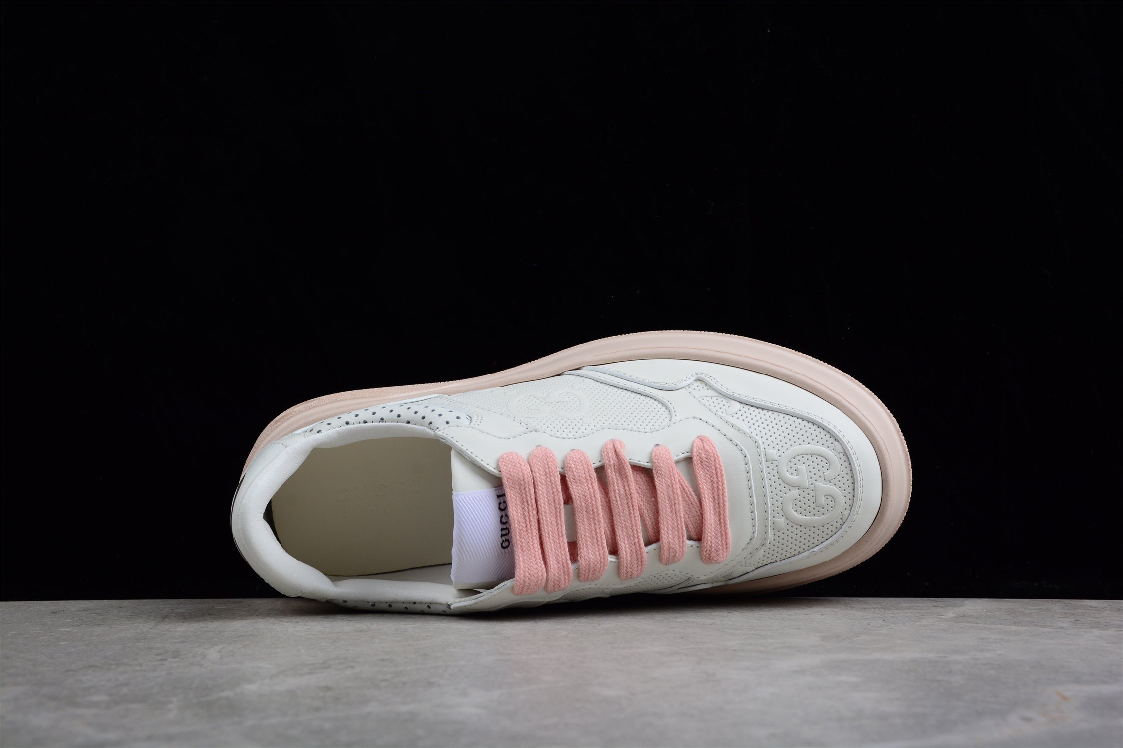 GUCCI Women 'Calfskin GG Tennis' - Image 5