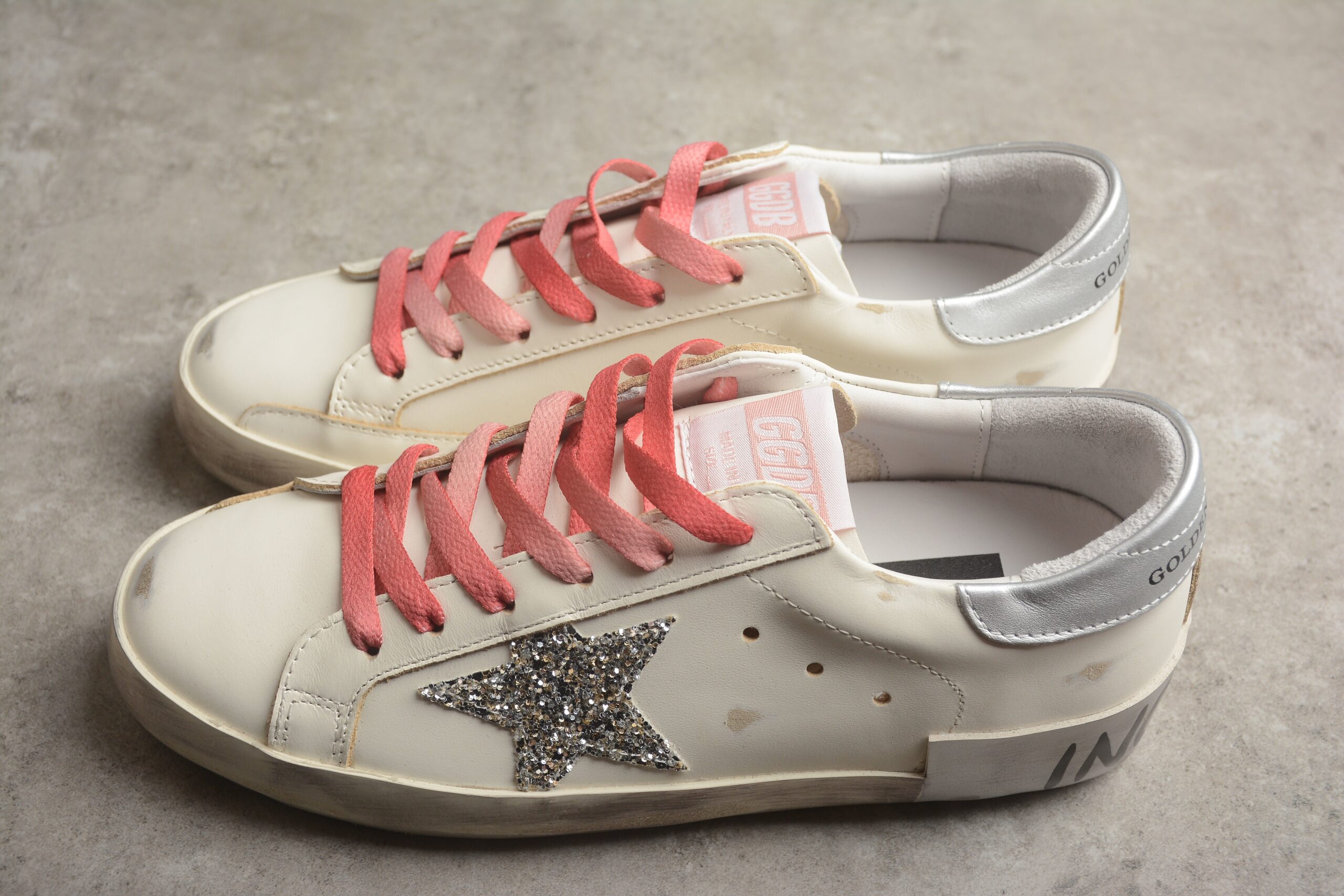 Golden Goose Super-Star White Light Pink (Women's) - Image 4