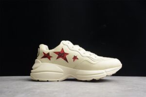 Gucci520 Rhyton Star 'White Red'