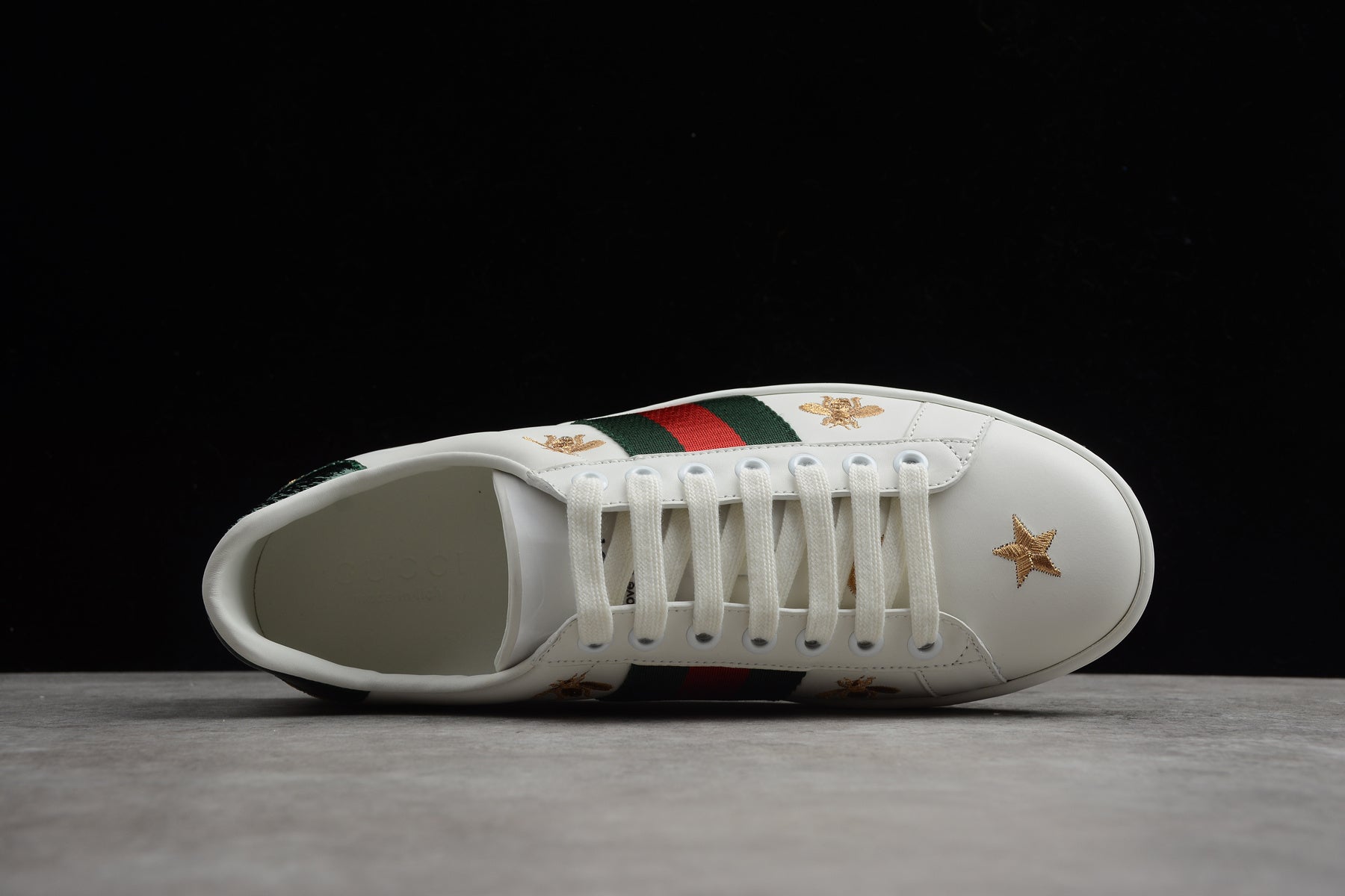 Gucci Ace Embroidered Bees and Stars - Image 5