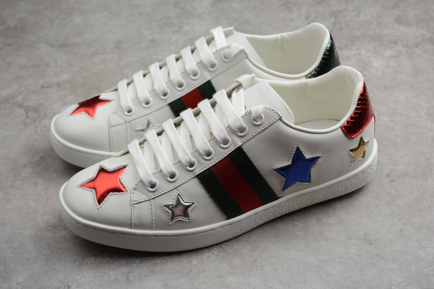 Gucci Ace leather trainers - Image 3